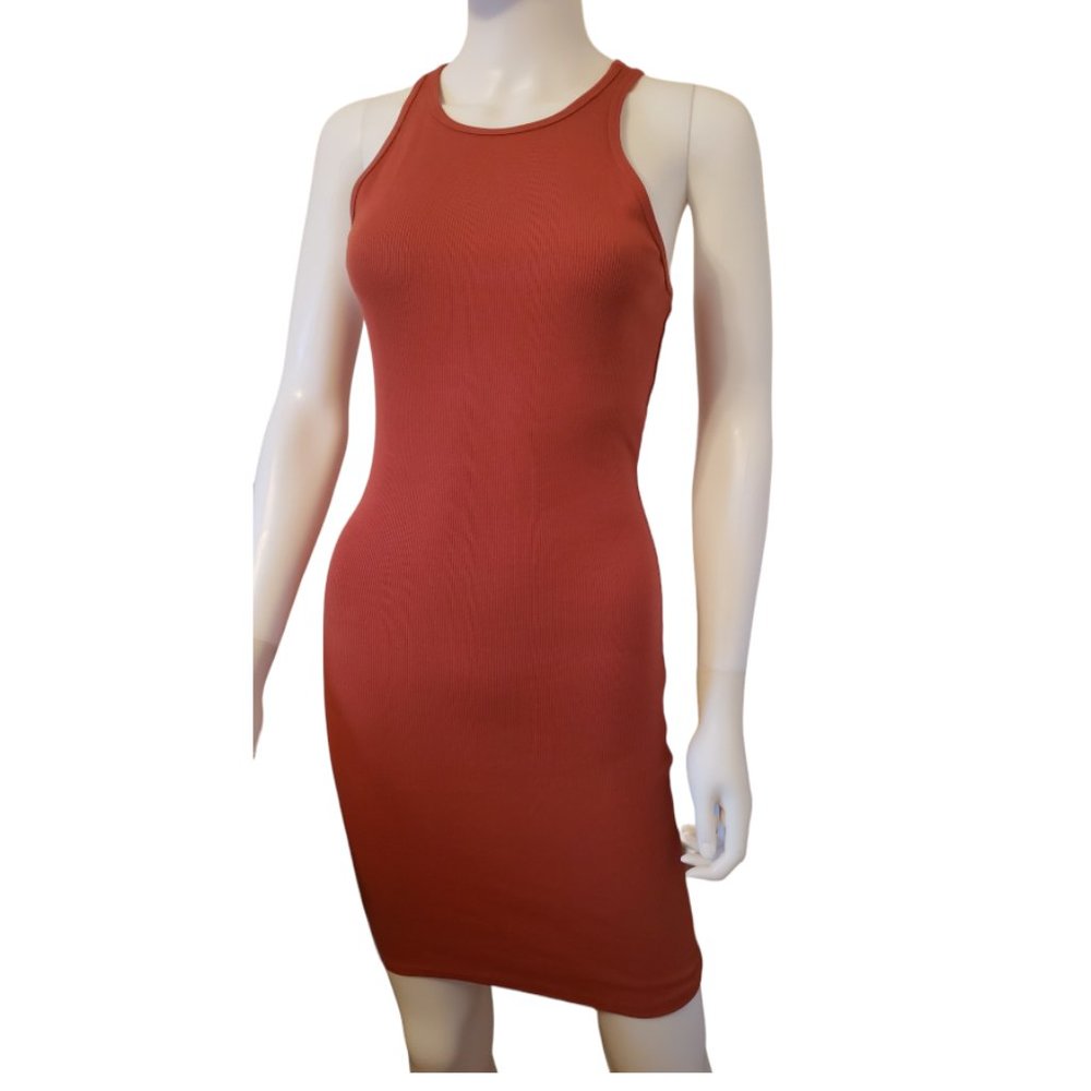 Garage Rust Orange Summer Dress Like New Size Small